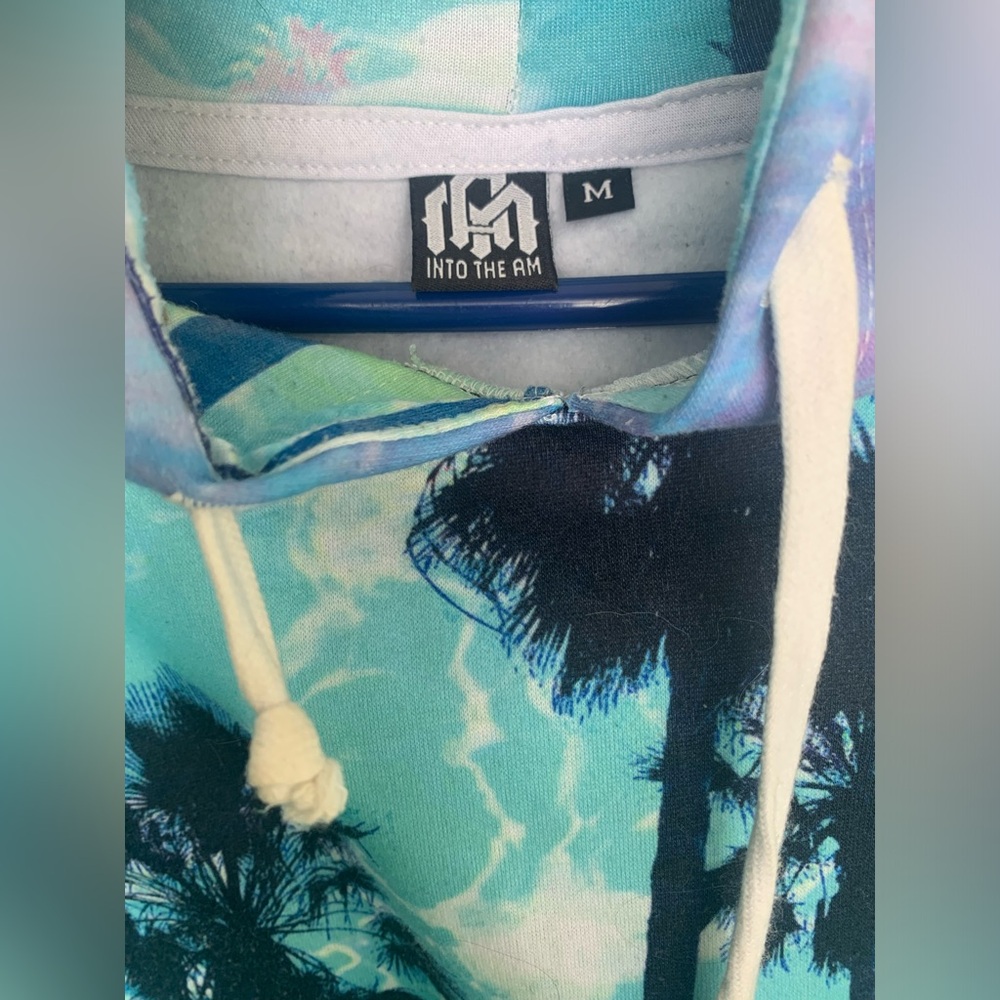 INTO the AM fun hoodie.